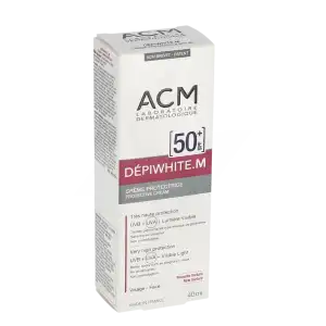 Acm Dépiwhite.m Spf50+ Crème Protectrice Invisible T/40ml à Bordeaux