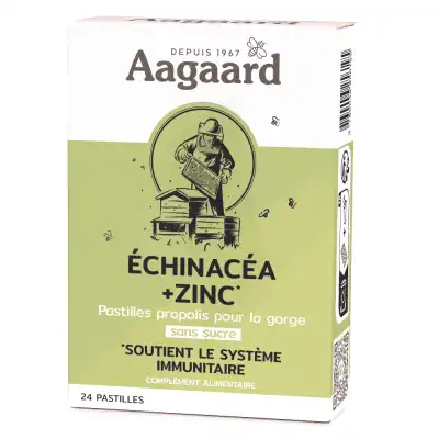 Aagaard Propolentum Pastilles Echinacea/zinc B/30 à SAINT MARCEL