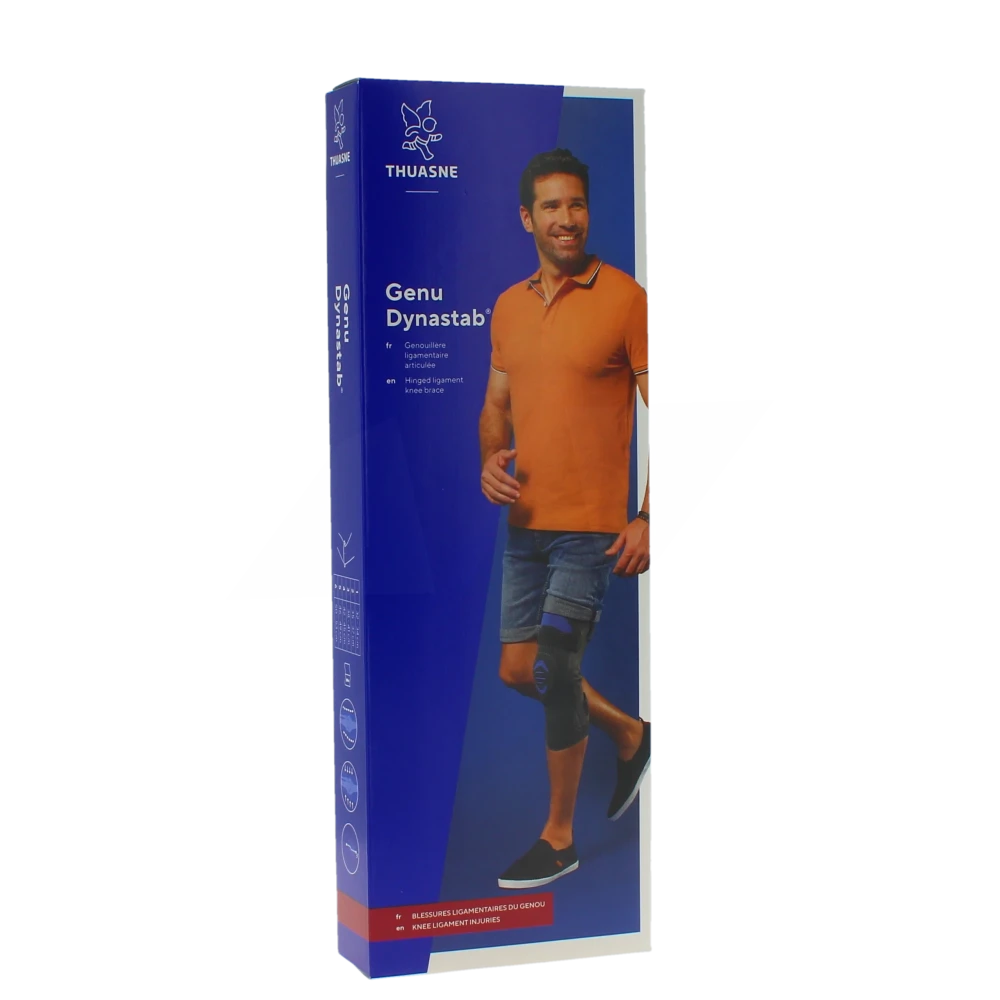 Thuasne Genu Dynastab Genouillère Ligamentaire Articulée Hauteur 33 Cm Taille 4