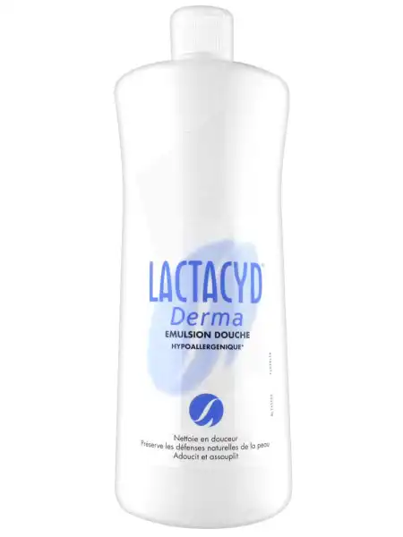 Lactacyd Derma Emulsion Nettoyant Visage Corps 1l