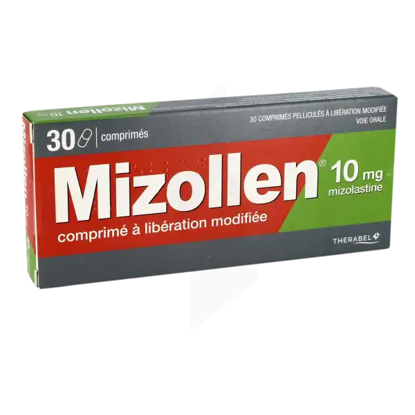 Mizollen 10 Mg, Comprimé à Libération Modifiée