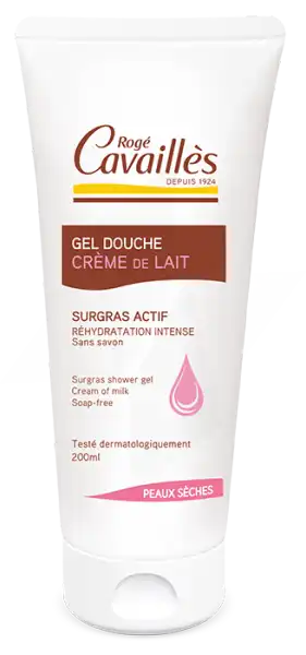 Rogé Cavaillès Gel Douche Lait Hydratant Crème De Lait T/200ml