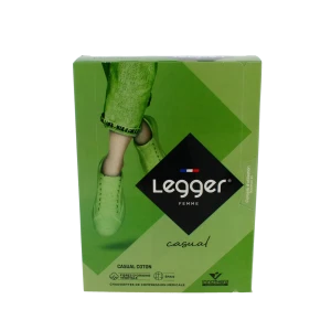 Legger Casual Coton Chaussette Femme Noir T3n