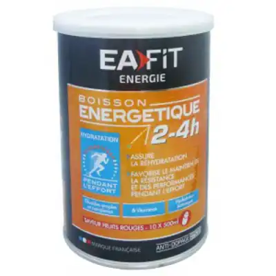 Eafit Energie Pdr Pour Boisson énergétique Fruits Rouges 2-4h Pot/500g à CAHORS