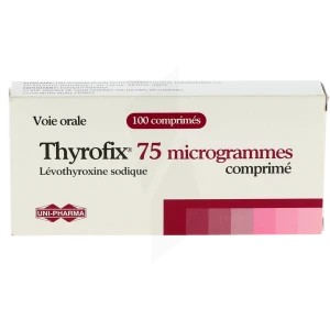 Thyrofix 75 Microgrammes, Comprimé