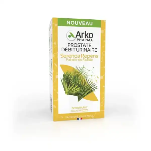 Arkogelules Serenoa Repens Gél Prostate Débit Urinaire Fl/45