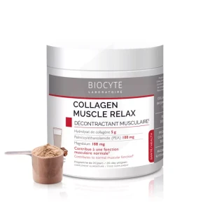 Biocyte Collagen Muscle Relax Poudre Pour Boisson Pot/220g