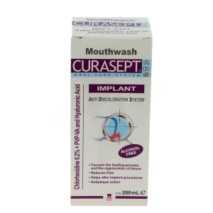Curasept Ads Implant S Bain Bouche Fl/200ml