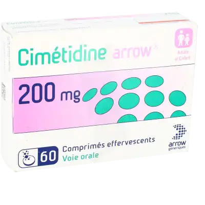 Cimetidine Arrow 200 Mg, Comprimé Effervescent à Casteljaloux