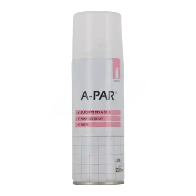 A-par Antiparasitaire Solution Désinfectante Aérosol De 200 Ml à AIMARGUES
