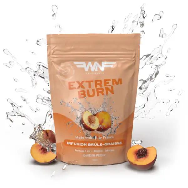 Wandernana Extrem Burn Infusion Brûle-graisse Pêche Sachet/100g