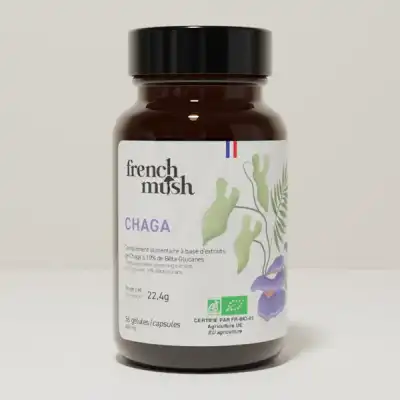 French Mush Le Chaga Bio Gélules Boîte De 56 à Soustons