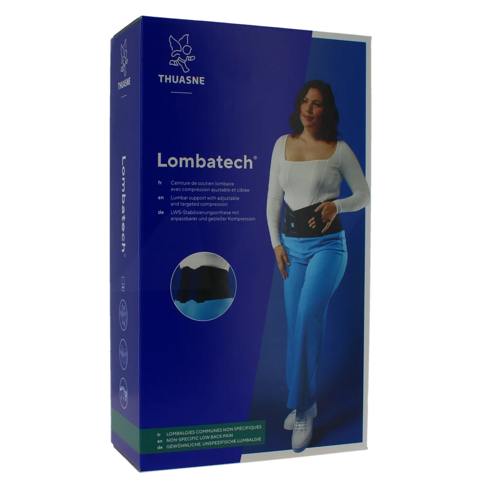 Thuasne Lombatech Ceinture Lombaire Hauteur 26cm Taille 5
