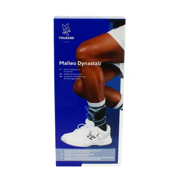 Thuasne Dynastab Chevillère Malléolaire Avec Laçage Gris Taille 3