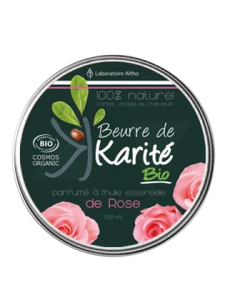 Laboratoire Altho Beurre De Karité Rose Bio 150ml