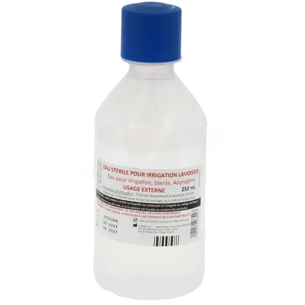 Eau Sterile Pour Irrigation Lavoisier, Fl 250 Ml, Bt 1