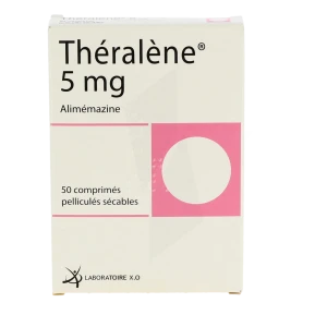 Theralene 5 Mg, Comprimé Pelliculé Sécable