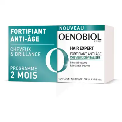Acheter Oenobiol Hair Expert Caps Fortifiant Anti-âge 2Pots/60 à Voiron