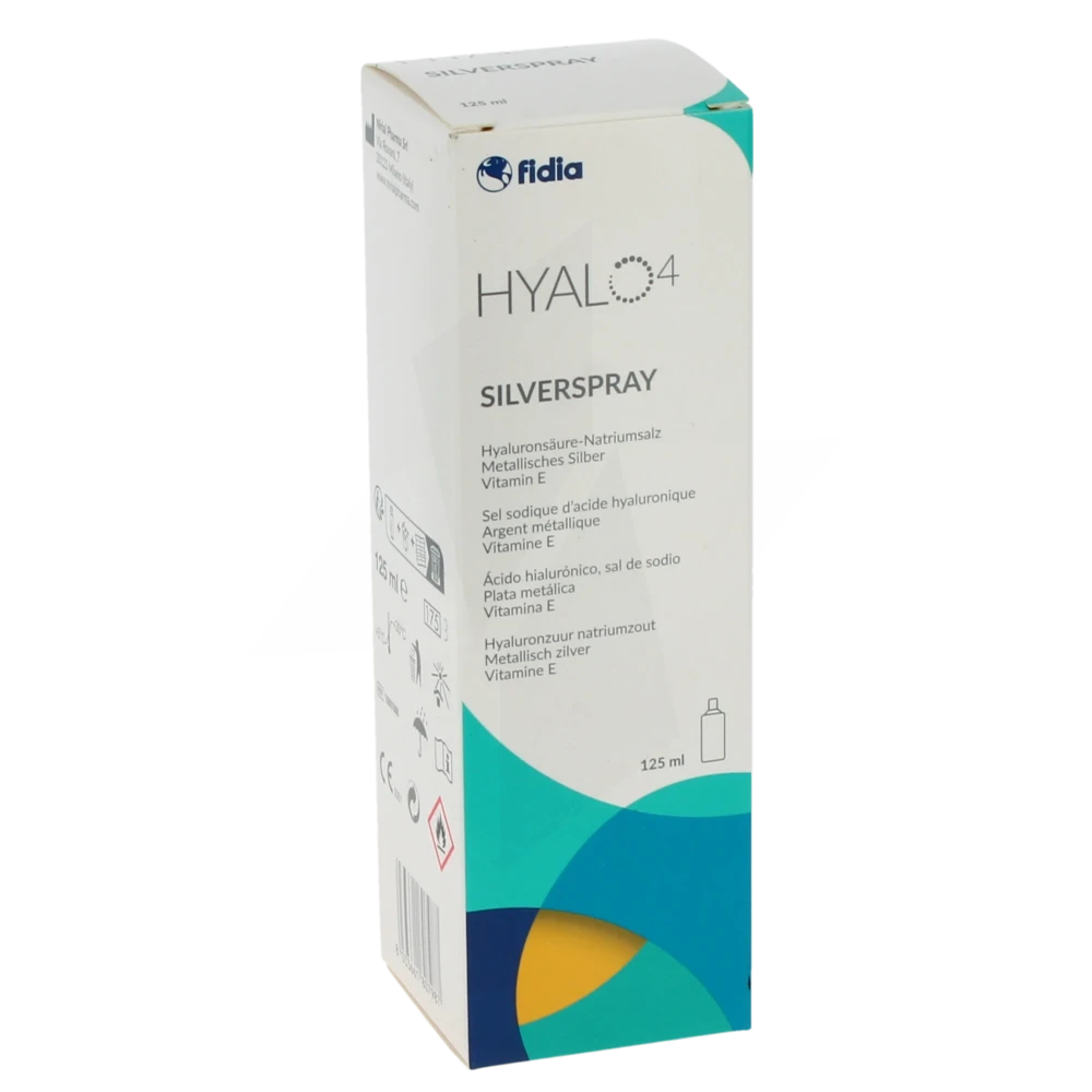 Hyalo4 Silverspray Susp Fl/125ml