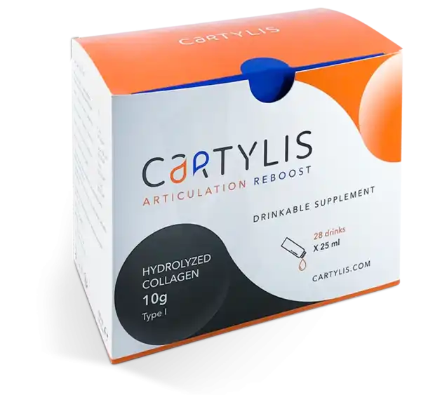 Cartylis Collagène 10g Solution Buvable 28 Fioles/25ml