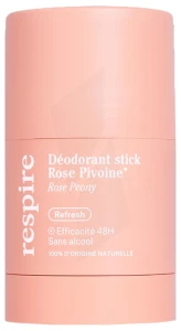 Respire Déodorant Rose Pivoine Stick/50g