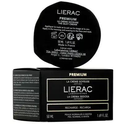 Liérac Premium La Crème Soyeuse Crème Anti-Âge Absolu Recharge/50ml à BARCARÈS (LE)