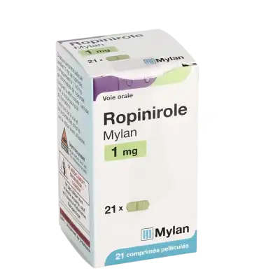 Ropinirole Viatris 1 Mg, Comprimé Pelliculé à Lherm