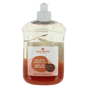 Argiletz Liquide Vaisselle Argile Rose Fl/500ml