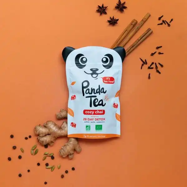 Panda Tea Cozy Chaï Tisane 28 Sachets