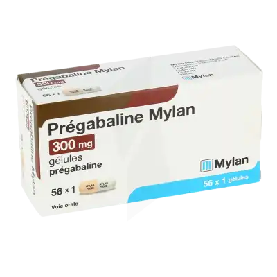 Pregabaline Mylan 300 Mg, Gélule à SAINT-PRIEST