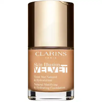 Clarins Skin Illusion Velvet Fond De Teint Mat Naturel & Hydratation 108.5w Cashew 30ml à Mérignac