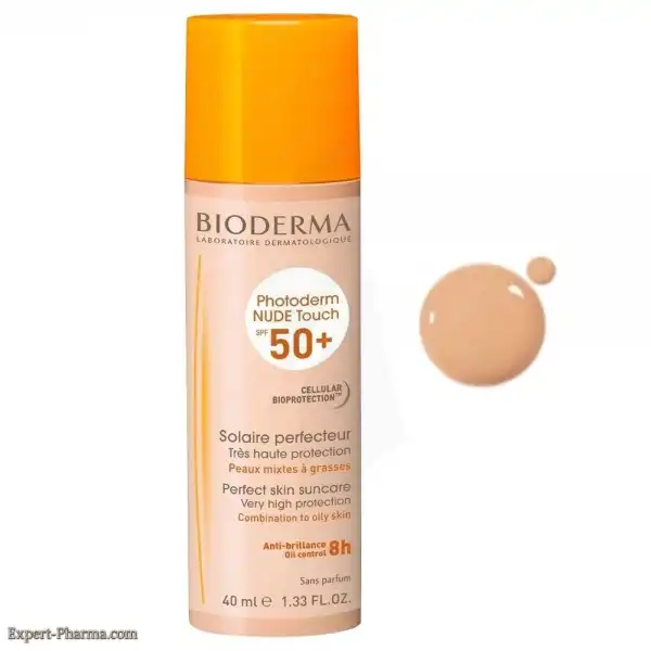 Photoderm Nude Touch Spf50+ Crème Teinte Naturelle T/40ml