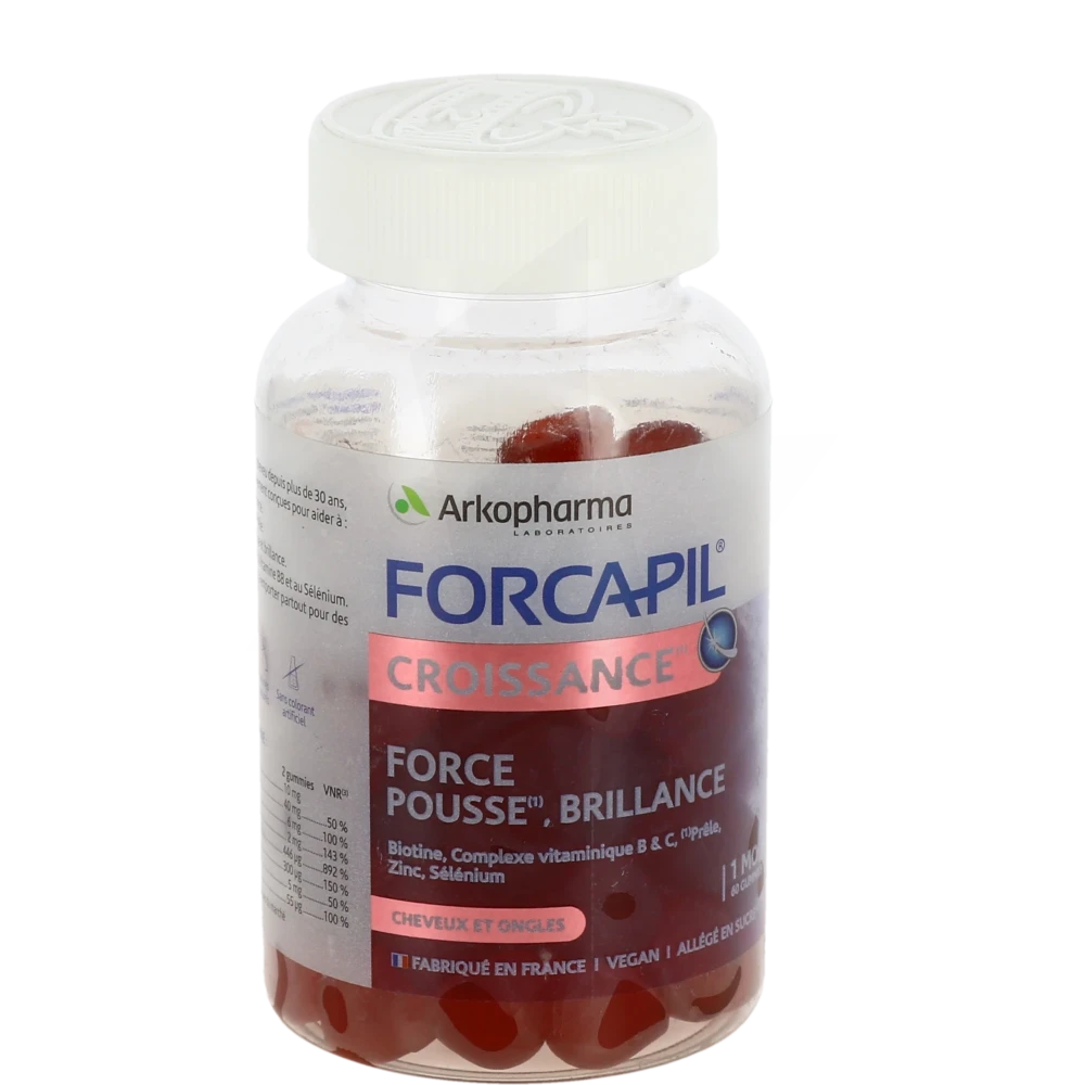 Forcapil Croissance Gummies Pot/60