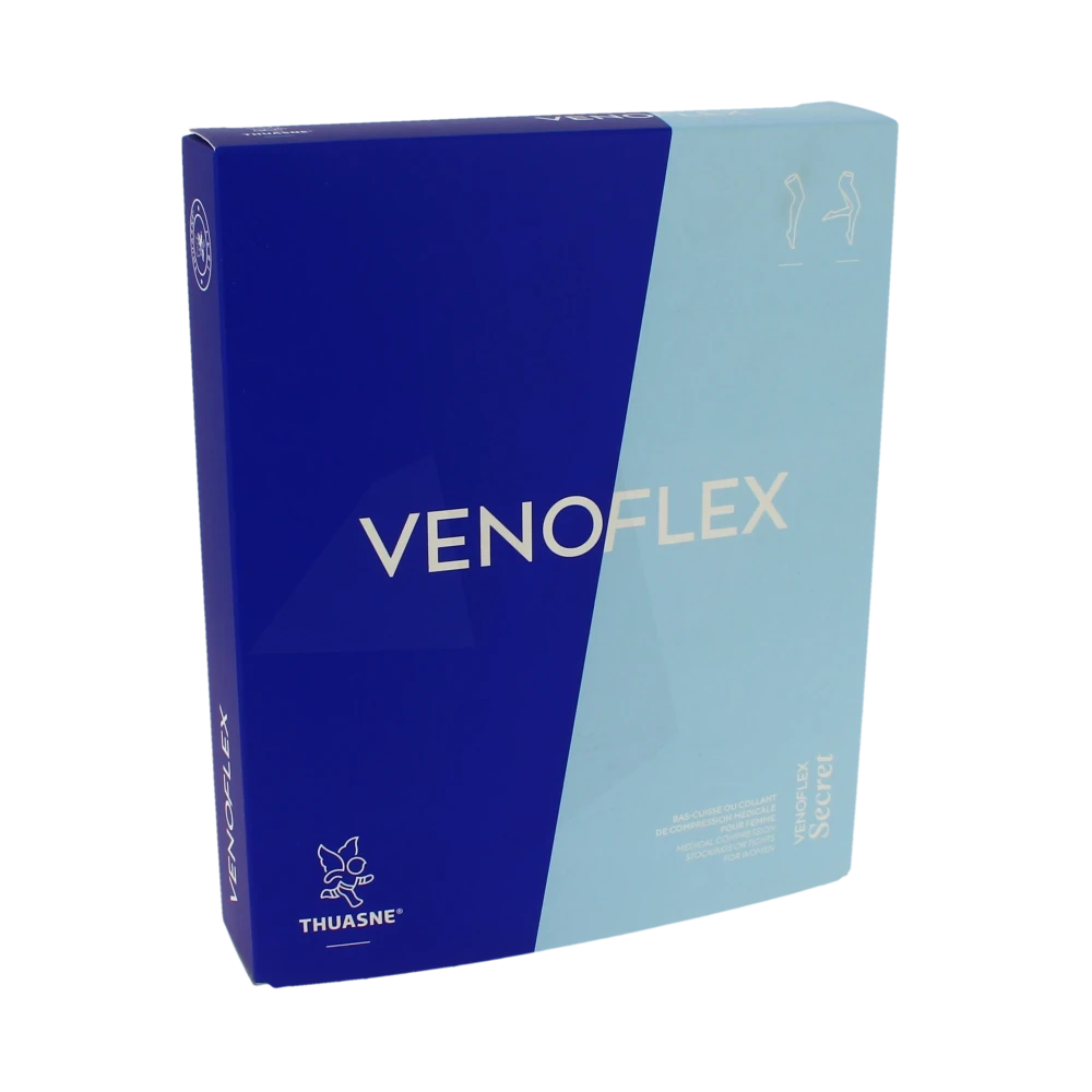 Venoflex Secret 2 Bas Antiglisse Femme Beige Doré Taille 3n+