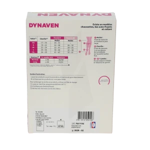 Sigvaris Dynaven Transparent Chaussette Classe 2 Femme Beige Clair Long Xl
