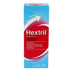 Hextril 0,1 % Bain Bouche Fl/400ml