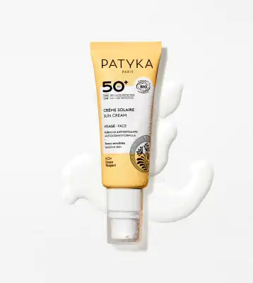 Patyka Soins Solaires Crème Solaire Visage Spf50+ T/40ml à PERSAN