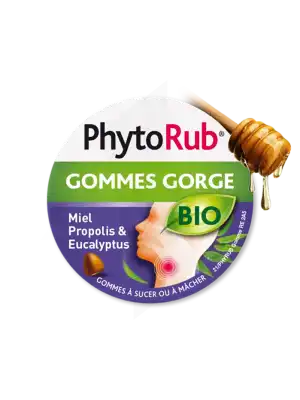 Nutreov Phyto-rub Gommes Gorge Bio B/45 à CHENÔVE