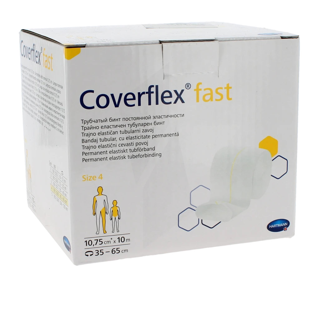 Coverflex® Fast Jersey Tubulaire Jaune Taille 4