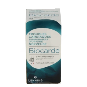 Biocarde, Solution Buvable