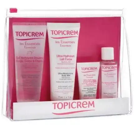 Topicrem Les Essentiels Trousse De Voyage 4 Produits