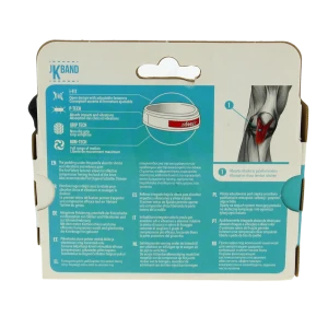 Zamst Jk-band Genouillère Velcro Compression Zone L