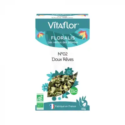 Vitaflor N°2 Doux Rêves Bio _ Floralis Plantes En Vrac Composées _ 40g à Le Teich