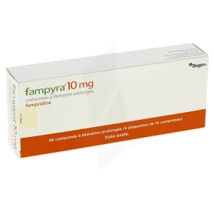 Fampyra 10 Mg, Comprimé à Libération Prolongée