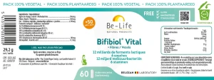 Be-life Bifibiol Vital Gélules B/60