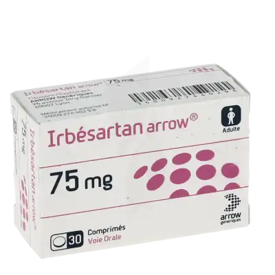 Irbesartan Arrow 75 Mg, Comprimé à Agen