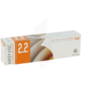 Arsyvisc 2,2% Gel Intra-articulaire Pour Viscosupplémentation 2ml