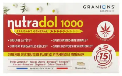 Nutradol 1000 Apaisant Cpr 15 à St Médard En Jalles