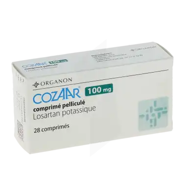 Cozaar 100 Mg, Comprimé Pelliculé à TOULOUSE