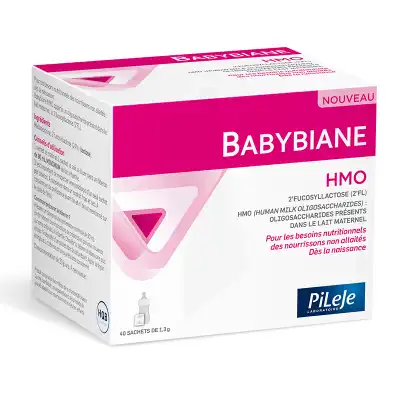 Pileje Babybiane Hmo Poudre à Diluer 40 Sachets à LORMONT